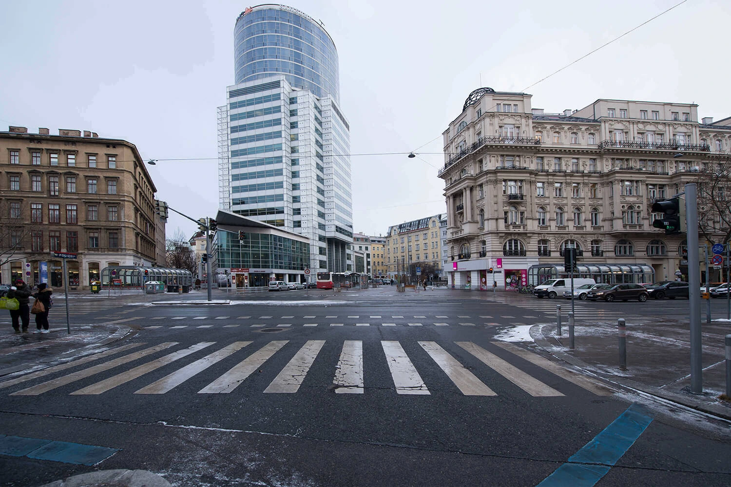 Straßenansicht Wien 